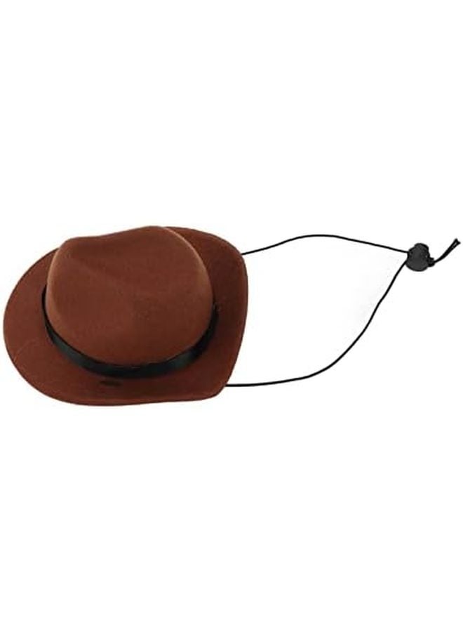 Adjustable Cowboy Hat Dog Cat Costume Pet Dress Up Cute Puppy Clothing - Image 1