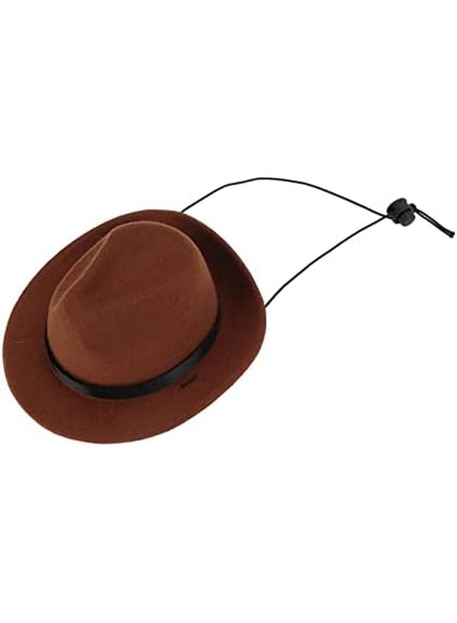 Adjustable Cowboy Hat Dog Cat Costume Pet Dress Up Cute Puppy Clothing - Image 3