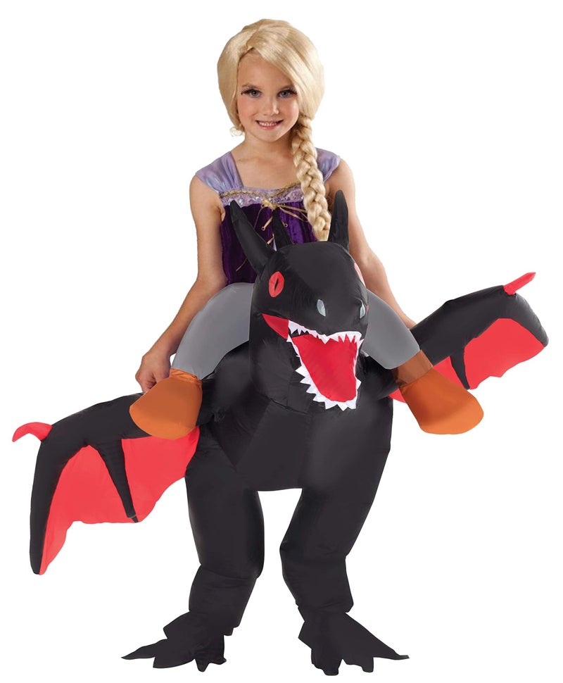 Morphsuits Morph Inflatable Dragon Costume Kids, Blow Up Dragon Costume Kids, Dragon Costume Boys, Girls Boys Dragon Halloween Costume - Image 3