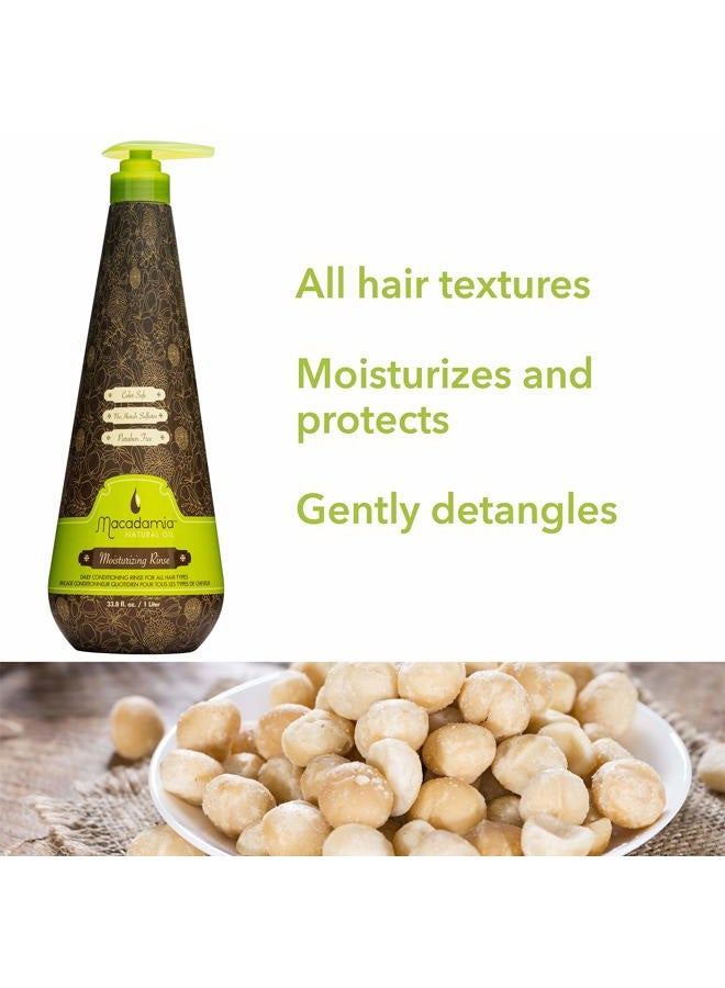 Macadamia Moisturizing Rinse Unisex Conditioner by Macadamia, 33.8 Ounce - Image 4