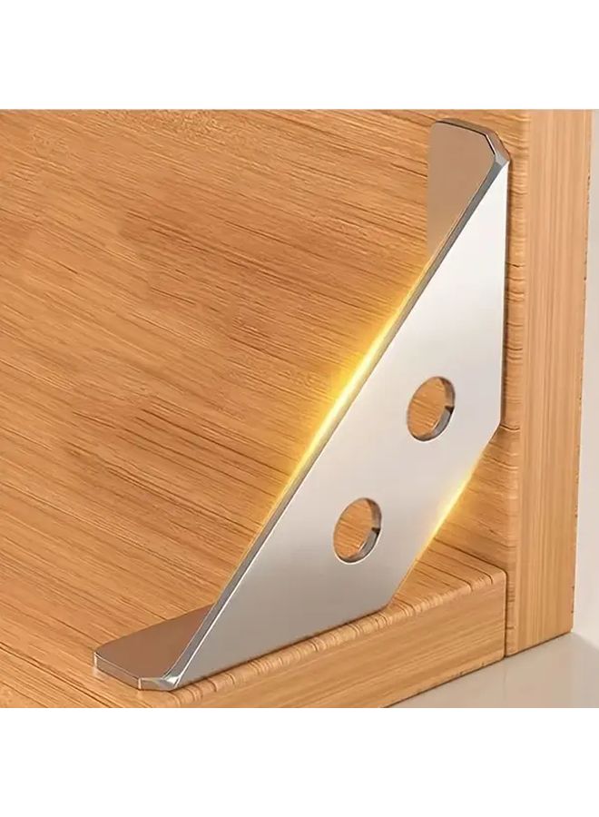 16Pcs Universal Corner Brace Furniture Brackets Compact Design Rust Resistant Hardware - Image 5