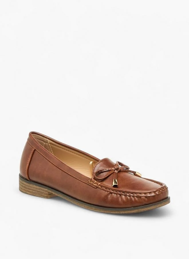 فلورا بيلا من شو إكسبرس حذاء نسائي سهل الارتداء بتفاصيل فيونكة بارزة