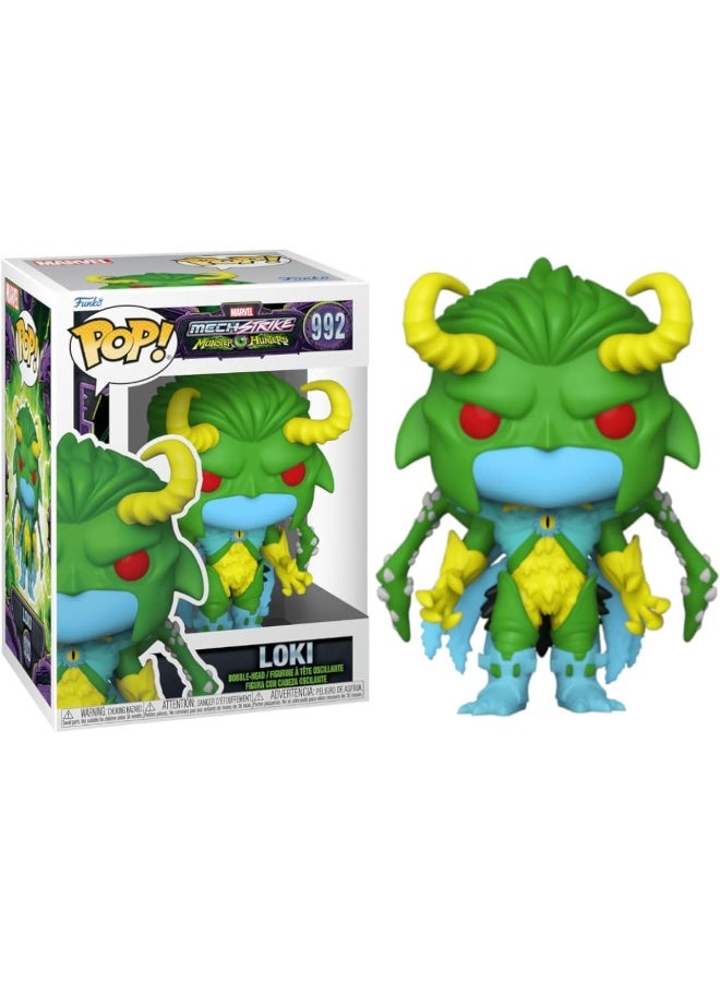 Funko Pop! Marvel: Monster Hunters - Loki, Collectible Action Vinyl Figure - Image 2