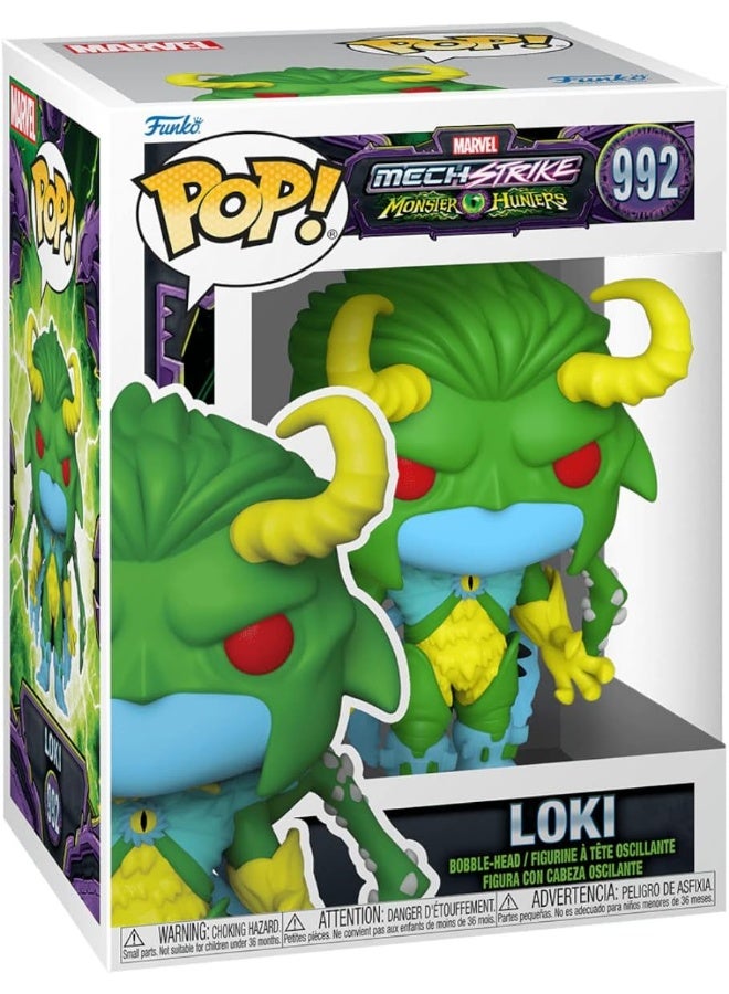 Funko Pop! Marvel: Monster Hunters - Loki, Collectible Action Vinyl Figure - Image 3
