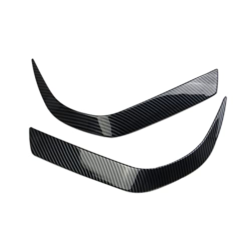 Fewshaw Carbon Fiber Exterior Body Trim Cover Accessories for Mitsubishi Outlander 2022-2025 (Headlight Trim) - Image 4