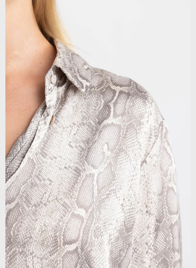 DeFacto Oversize Fit Long Sleeve Shirt