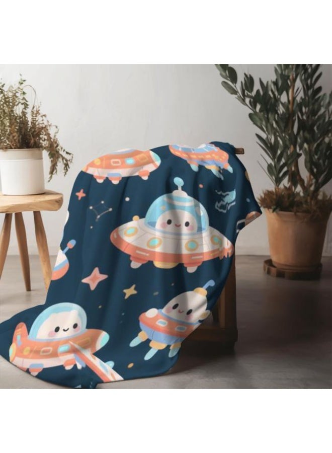 general Baby and children's cartoon flannel thin blanket (warm and comfortable, suitable for sleep, game use) 70cm*100cm - Image 5