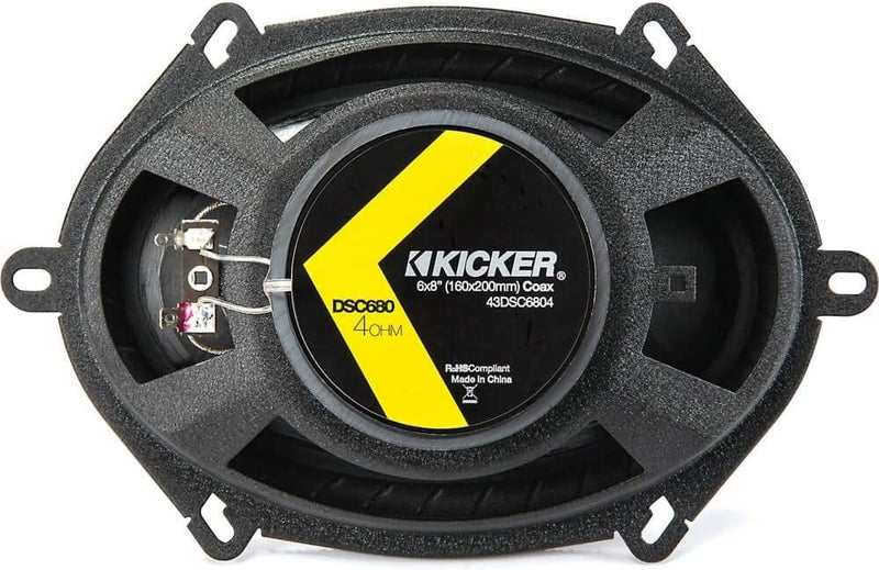 Kicker 43DSC6804 DS Series 6x8 2-Way car Speakers - Image 2