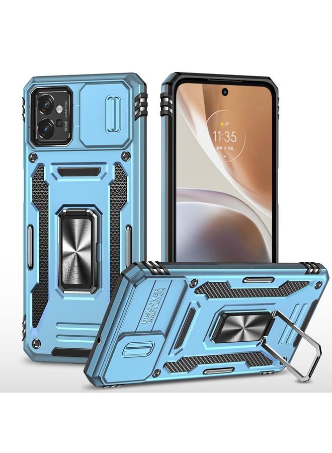 Motorola Moto G32 Armor PC + TPU Camera Shield Phone Case