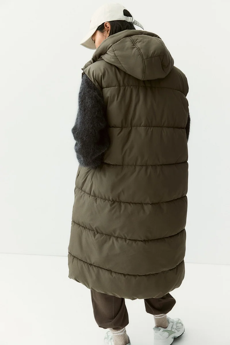 H&M Hooded Puffer Gilet