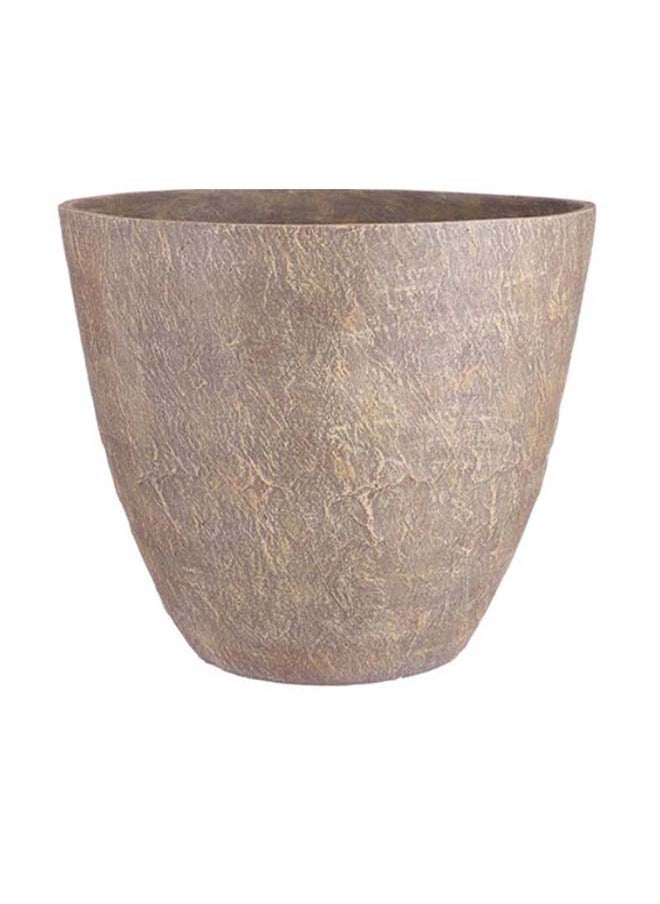 Suncoast Suncoast Outdoor Bravo Round Pot Planters-Brown  - Image 1