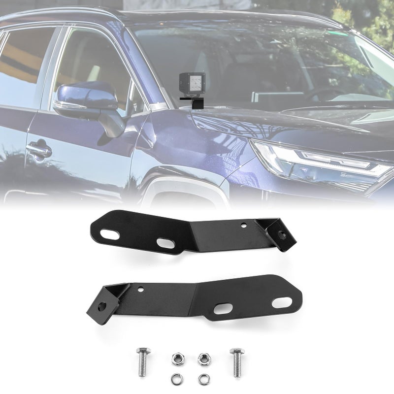 حامل مصابيح العمل العلوية WeiSen لسيارات تويوتا RAV4 الجيل الخامس 2019-2024
