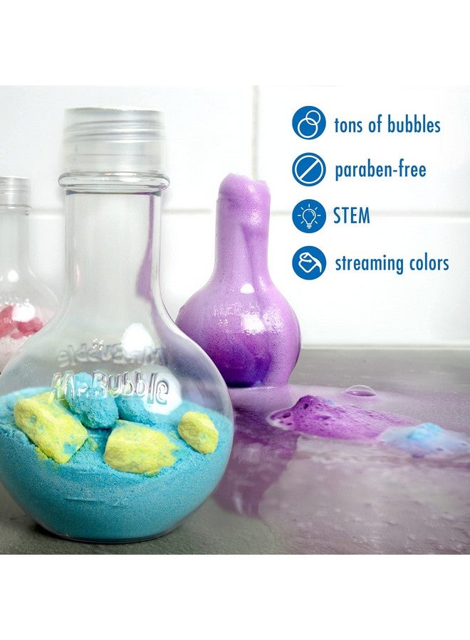 Mr. Bubble Kids Bath Bomb Potions - Colorful Fizzy Fun - Cool Foam And Bubble Science Beaker For The Bath (Pack Of 4) - Image 5