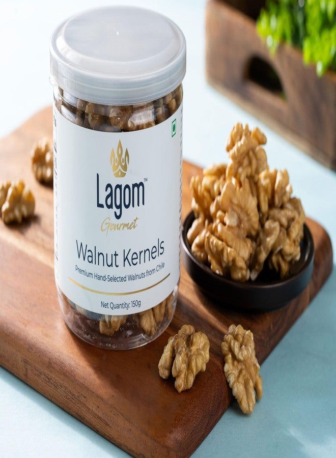 Lagom Gourmet Chilean Walnut Kernels 150g | Premium Akhrot Giri | Walnuts Dry Fruit | All Natural & Fresh | No Preservatives | Walnut Kernels Without Shell - Image 2
