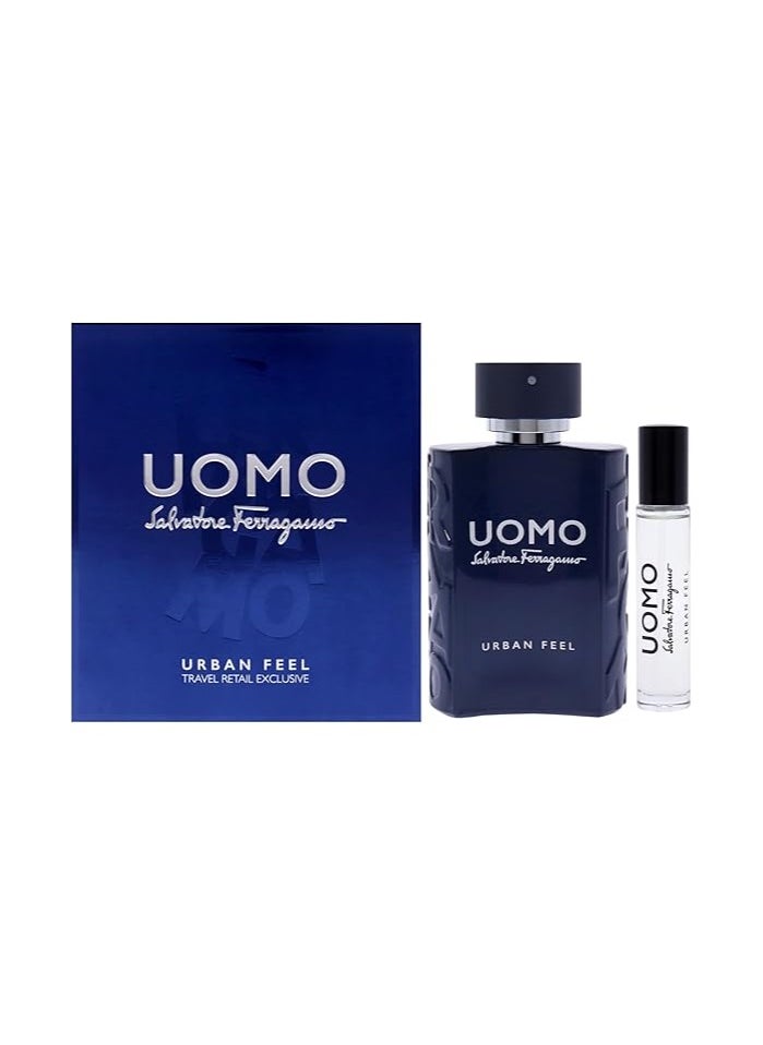 Perfumes - SET FERRAGAMO  UOMO URBAN FEEL EDT 100ML + 10ML EDT - Image 1