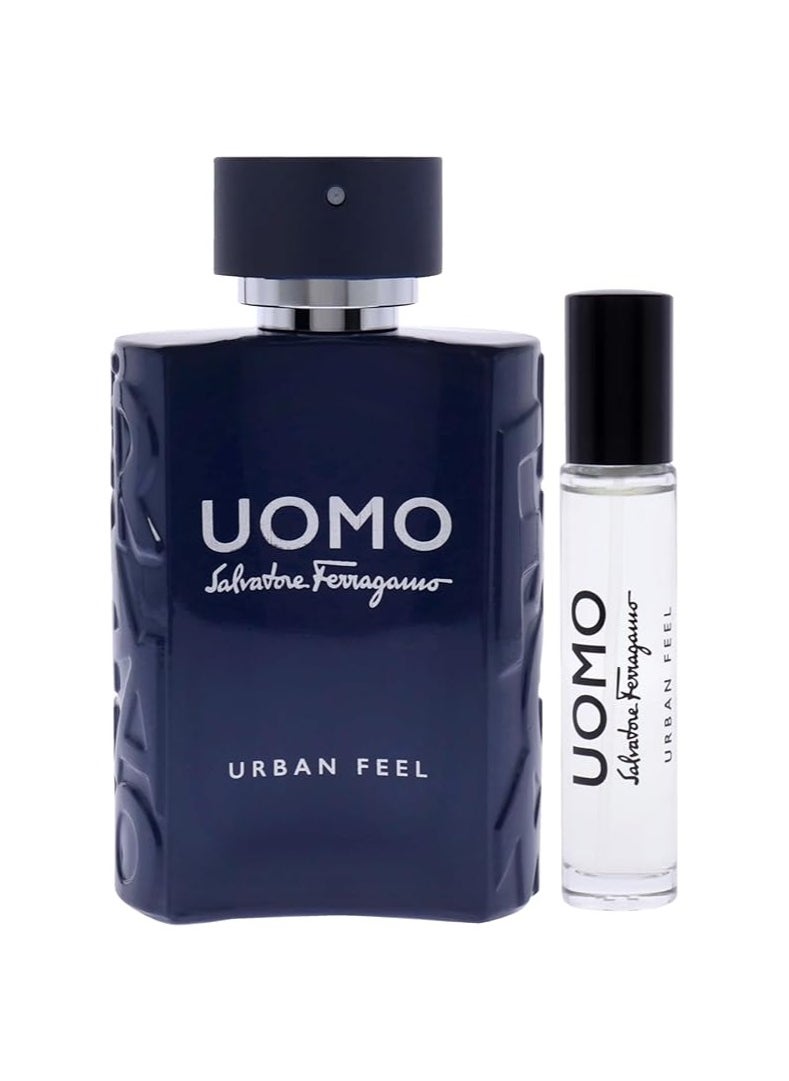 Perfumes - SET FERRAGAMO  UOMO URBAN FEEL EDT 100ML + 10ML EDT - Image 1