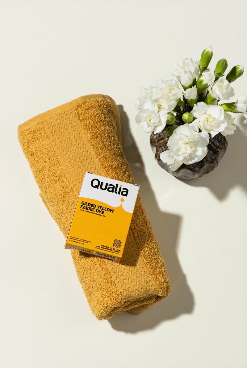 Qualia All Purpose Powder Fabric Dye, Easy to Use Dye for Natural Fabrics: Cotton, Wool, Silk, Wood, & Linen, Ultra Concentrated Colors, Color Mix, 16 Pack - Image 4