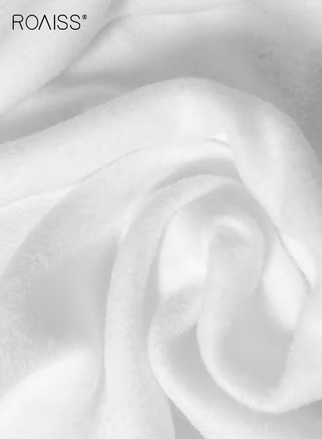 رويس هودي نسائي كلاسيكي بأكمام طويلة، بلوفر متعدد الاستخدامات، مع غطاء رأس برباط وجيب كنغر، ملابس كاجوال، نمط الشارع، أنشطة خارجية خفيفة - Image 4