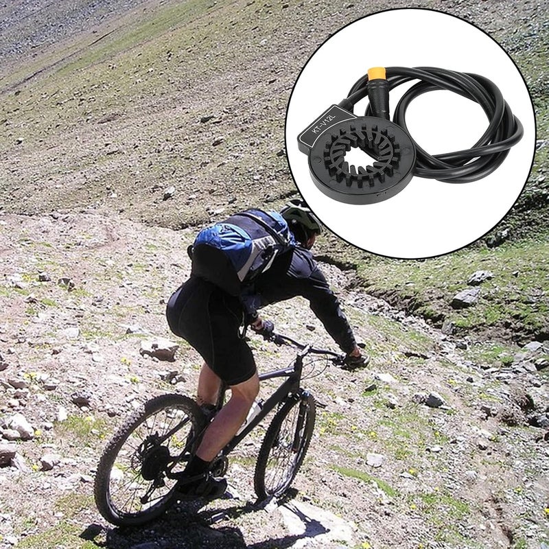 كلاراكو مجموعة مستشعرات مغناطيسية KT-V12 لمساعدة الدواسة في الدراجة الكهربائية، لتعديل الدراجات الكهربائية وملحقاتها. - Image 4