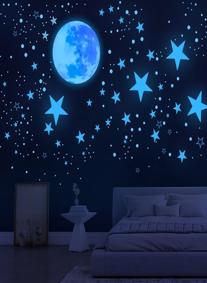 نجوم مضيئة في الظلام للسقف، زينة نجوم لغرفة النوم، ديكور غرفة الأطفال (بنين وبنات)، أشياء رائعة لغرفة اللعب، ملصقات جدارية لغرفة النوم، زينة جدارية - Image 1