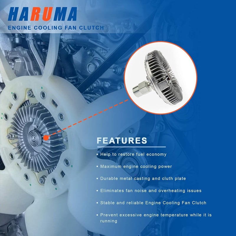 HARUMA 2779 Cooling Fan Clutch for Ford Ranger and Mazda B3000 - Image 2