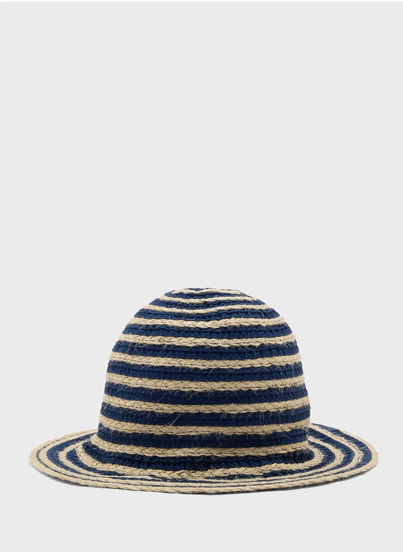 Seventy Five Straw Bucket Hat