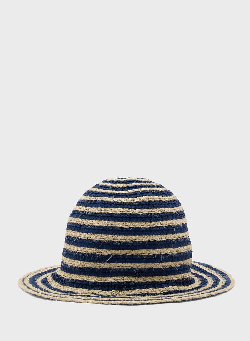 Seventy Five Straw Bucket Hat - Image 1