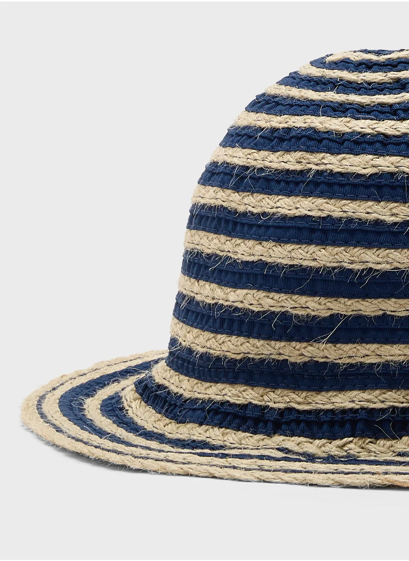 Seventy Five Straw Bucket Hat