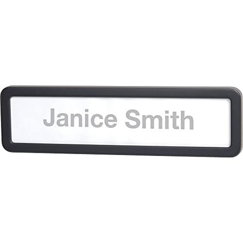 Lorell Recycled Plastic Cubicle Nameplate - Image 3