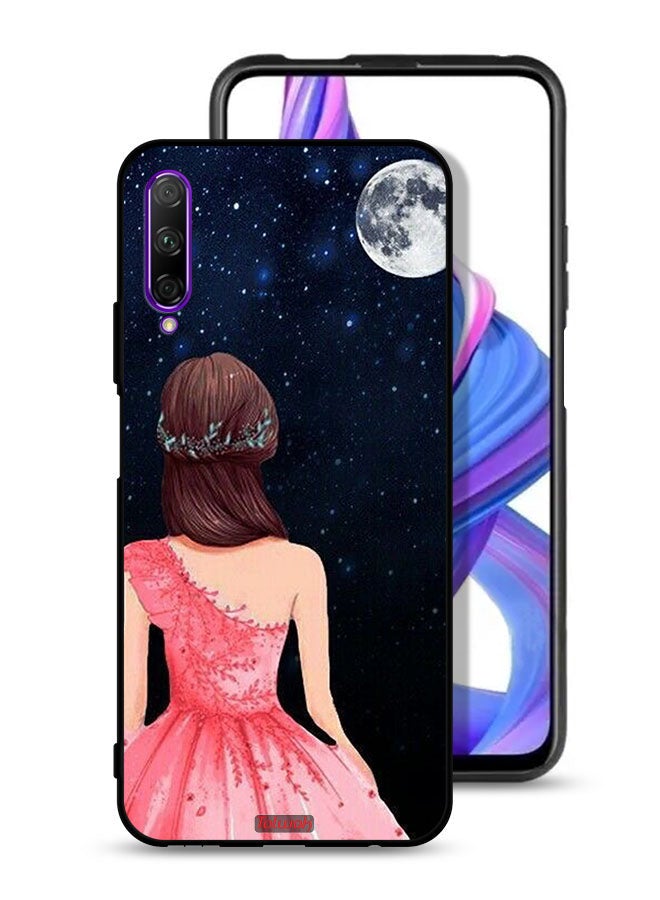 Tolwak Honor 9X Pro Protective Case Cover Girl And Moon Art - Image 1