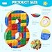 RoundFunny Number 8 Building Blocks Piata 165 Inch Party Supplies 8th Birthday Party Decorations Piata with Confetti Blocks Theme Fiesta Anniversary Celebration - Image 4