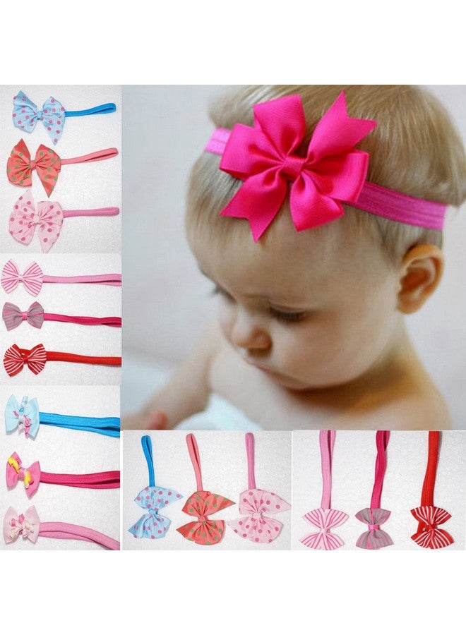 فوكس مجموعة فوك من 9 عصابات رأس مرنة متعددة الألوان للأطفال (تصميم عشوائي) - Image 2