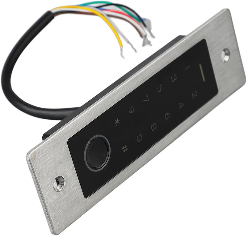 نظام التحكم في الوصول بغلاف معدني، لوحة مفاتيح تعمل باللمس وبصمة الإصدر وكلمة المرور لدخول المنزل والمكتب والمرآب - Image 4
