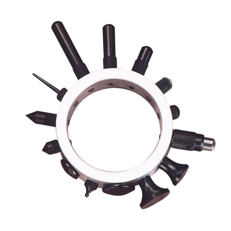 Starrett Dial Indicator Accessories and Contact Set for AGD Indicators  14 Points 448 Screw Thread 1 Shock Absorbing  25R - Image 1