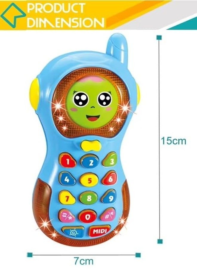 Goyal's 2 in 1 Face Changing Phone Toy, Sound Making Toys Expression Mobile Phone with Lights and Music for Kids with Volume Control (Multicolor). - Image 5