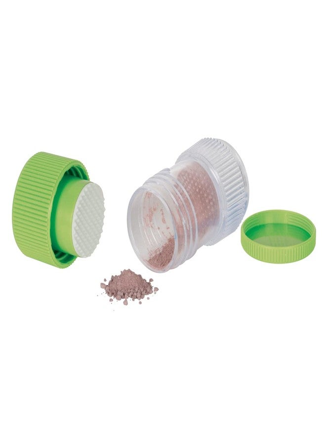 EZY DOSE Crushes Pills, Vitamins, Tablets, Storage Compartment, Removable Drinking Cup, Portable Design, Designed for Travel, Green, BPA Free - Image 3