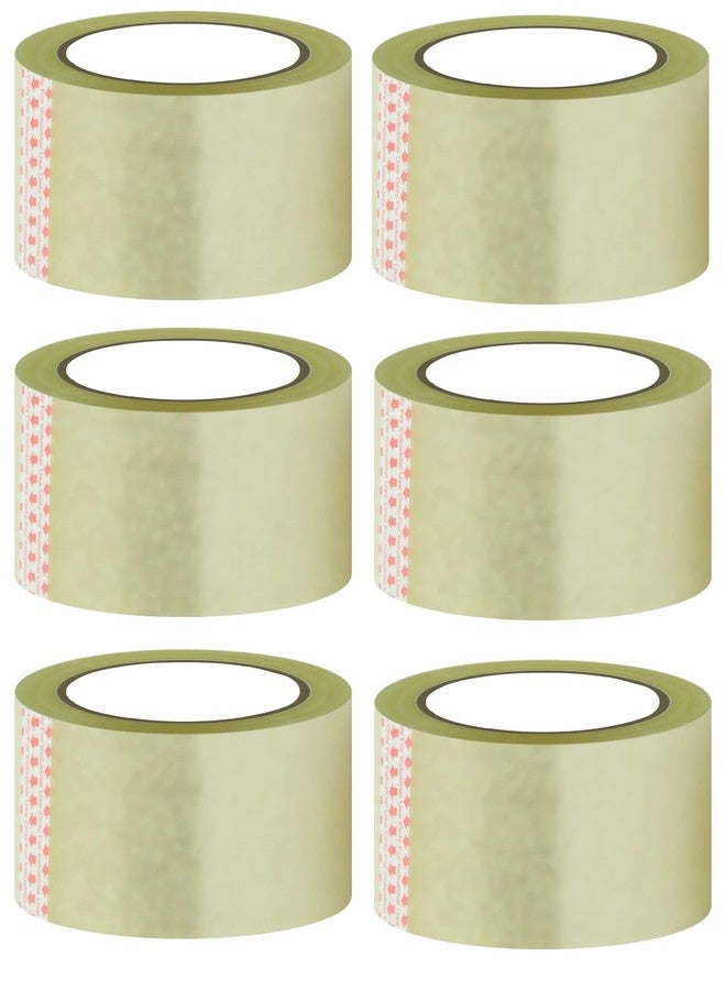 Beflix® Self Adhesive Transparent Cello Tape - 65 Meters in Length - 48mm / 2" Width - 6 Rolls Per Pack - BOPP Industrial Packaging Tape for E-Commerce Box Packing, Office and Home use - Image 1