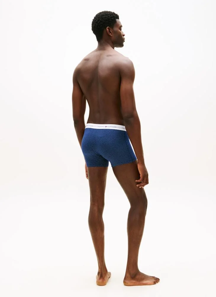 Tommy Hilfiger  3-Pack Signature Logo Waistband Trunks for Men | Best Price UAE