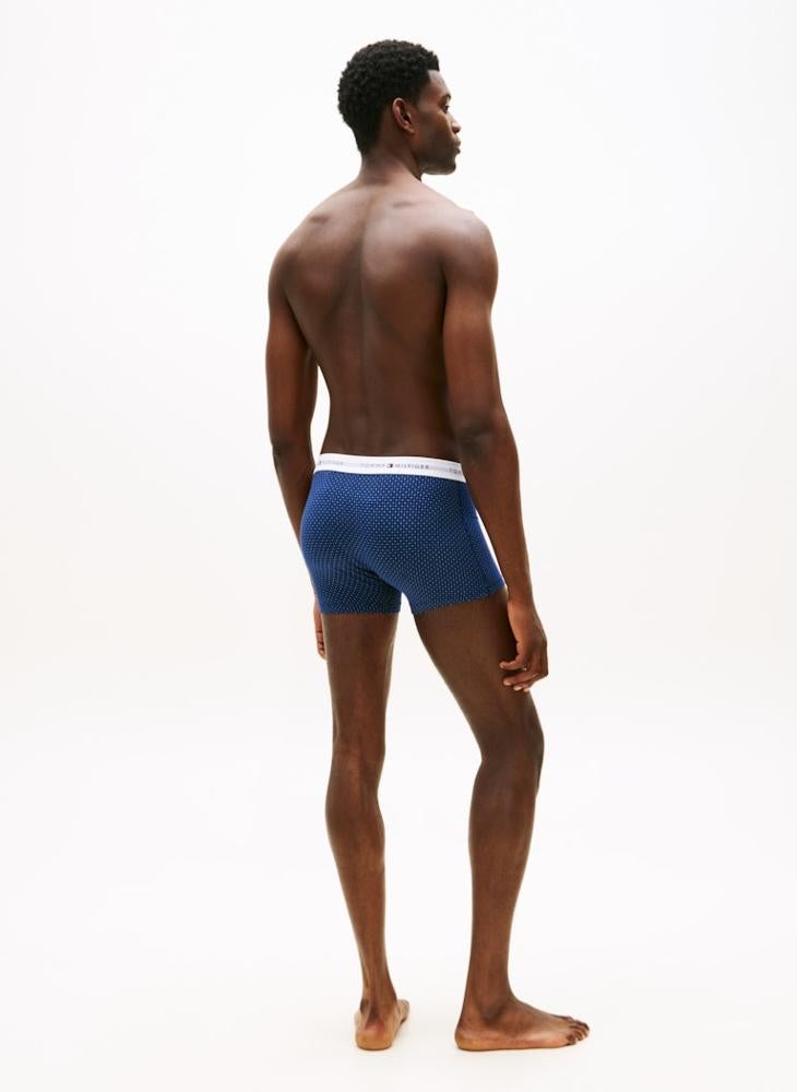 TOMMY HILFIGER 3-Pack Signature Logo Waistband Trunks - Image 3