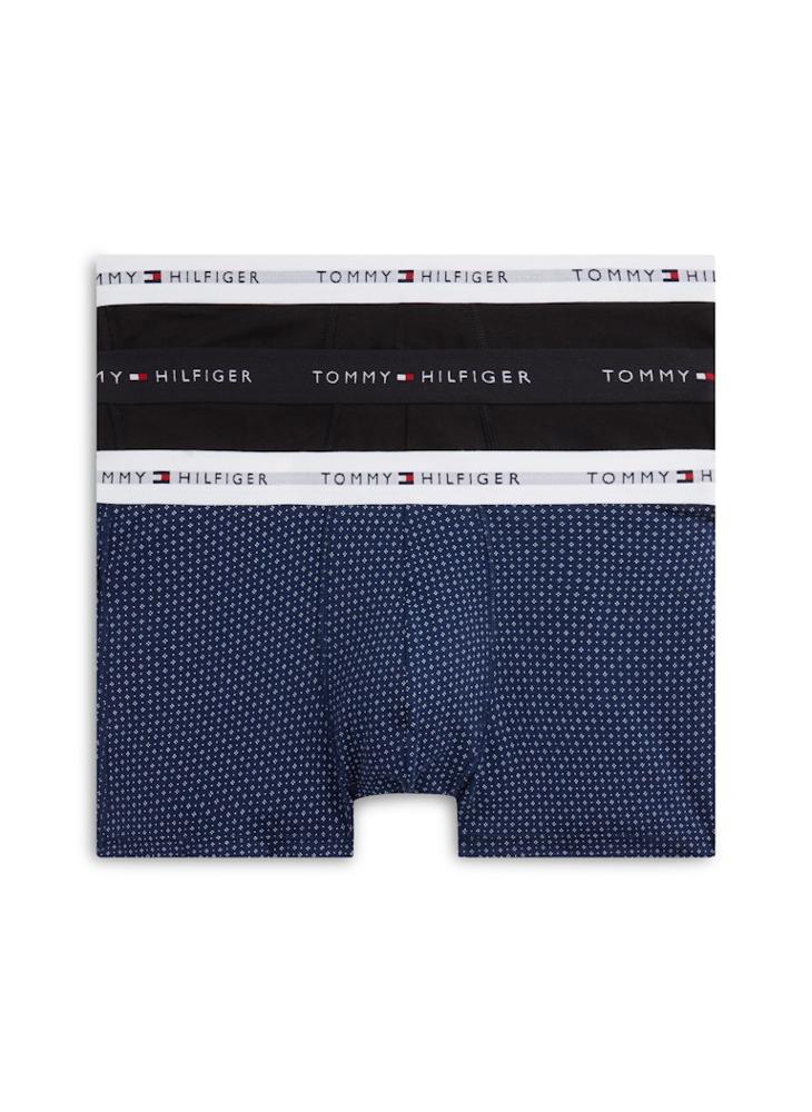 TOMMY HILFIGER 3-Pack Signature Logo Waistband Trunks - Image 1