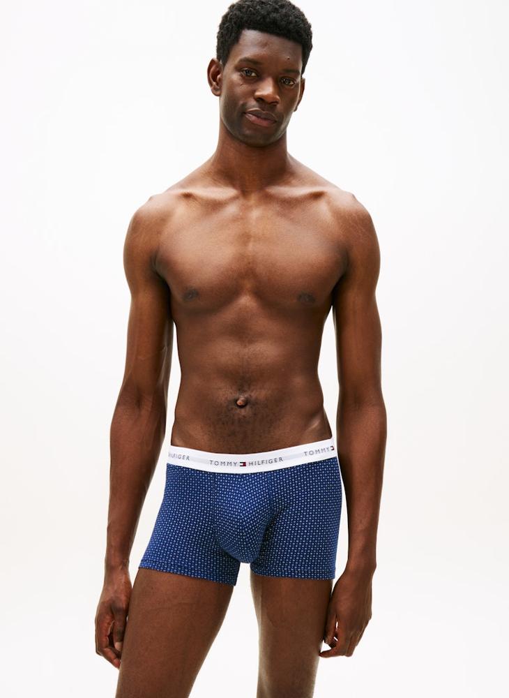 TOMMY HILFIGER 3-Pack Signature Logo Waistband Trunks - Image 2