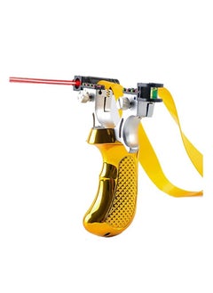 Hunting Slingshots Set, Professional Laser Slingshot for Outdoor Hunting,Adult high-speed catapult slingshot,100 Ammo Balls and 2 Rubber Bands