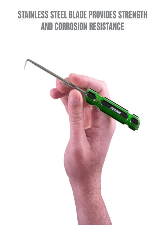 OEMTOOLS 26545 6 Piece Hook And Pick Set With Acetate Handle, Hook Tool And Pick Tool, Vehicle Pick And Hook Set, Pick Tool Set For Mechanics - Image 4