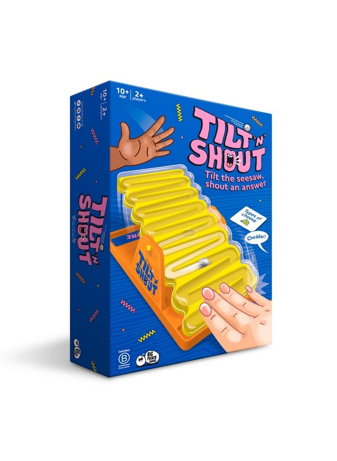 Tilt 'N' Shout: A Speedy Family Board Game For Adults And Kids | Best New Board Games 2024 - pzsku/ZCBD1E85590B94A7B1CFFZ/45/_/1732787812/e7d1da02-d363-4cf7-80bf-819c27d5cf76