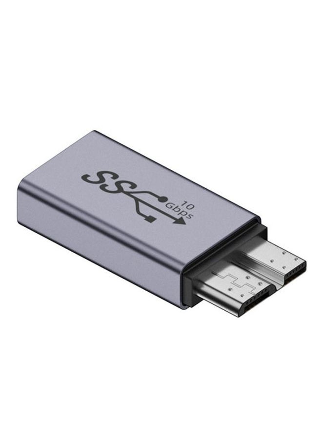 BURAQ USB Female Transfer Micro B Male Adapter USB Link HDD Enclosure Interface Converter  - Image 1