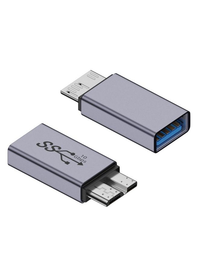 BURAQ USB Female Transfer Micro B Male Adapter USB Link HDD Enclosure Interface Converter  - Image 2