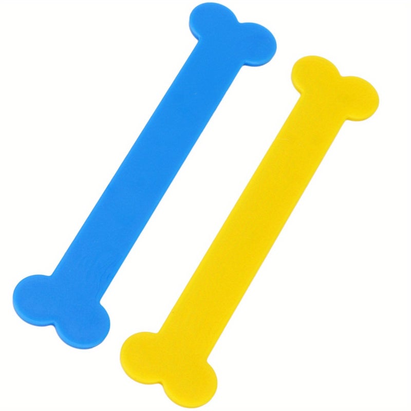 2pcs Children Tongue Tip Trainer Bone Shape Blue Tongue Muscle Strength Exerciser - Image 3