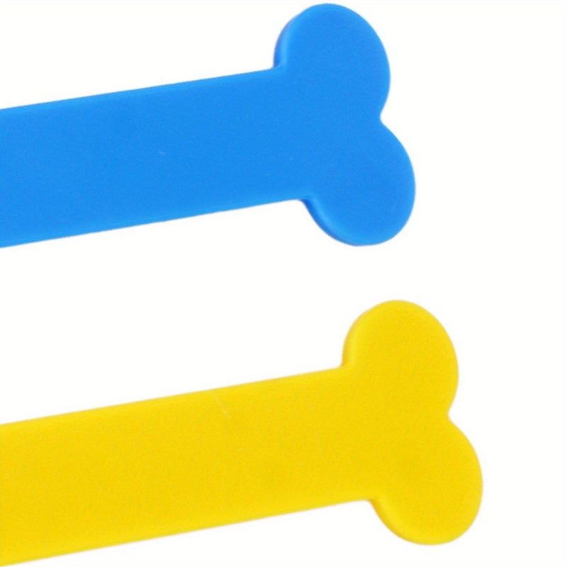 2pcs Children Tongue Tip Trainer Bone Shape Blue Tongue Muscle Strength Exerciser - Image 4