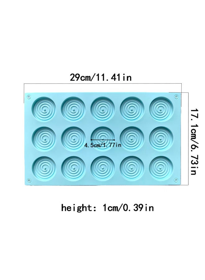 Chocolate cookie mold, cake mold, ice cream and candy silicone mold - Image 5