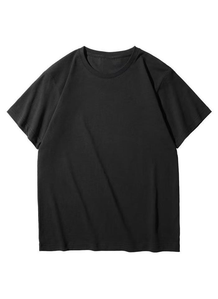 Generic - Premium Double Yarn Short Sleeve T-Shirt for Men: Lightweight, Breathable, and Stylish Casual Wear for All Occasions - Image 1